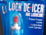 Lock De-Icer